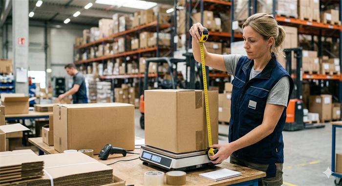 Packages from multiple Chinese suppliers received at one consolidation warehouse