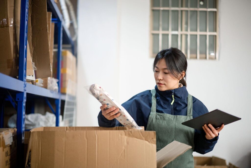 China warehouse confirmation after tracking 1688 order arrival