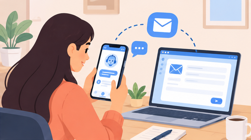 Overseas buyer using 1688 customer service email and mobile app support