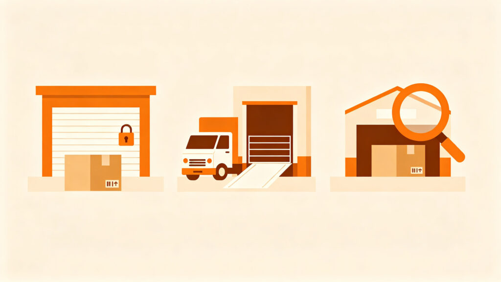 unassigned parcel, delivered but not received, parcel found at another facility